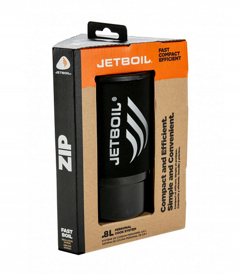 Комплект горелка с кастрюлей Jetboil Zip Carbon - Фото 4 большая