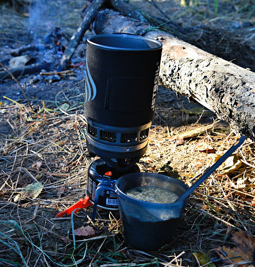 Комплект горелка с кастрюлей Jetboil Zip Carbon - Фото 5 большая