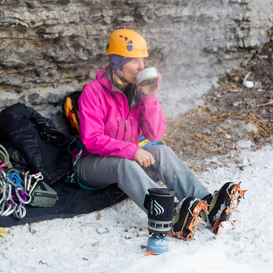 Комплект горелка с кастрюлей Jetboil Zip Carbon - Фото 8 большая