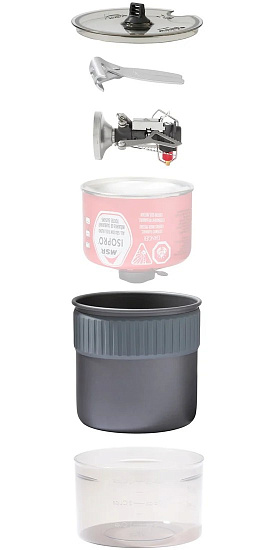 Газовая горелка MSR Pocket Rocket Deluxe Stove Kit U24 - Фото 3 большая