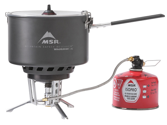 Газовая горелка MSR WindBurner Group System - Фото 2 большая