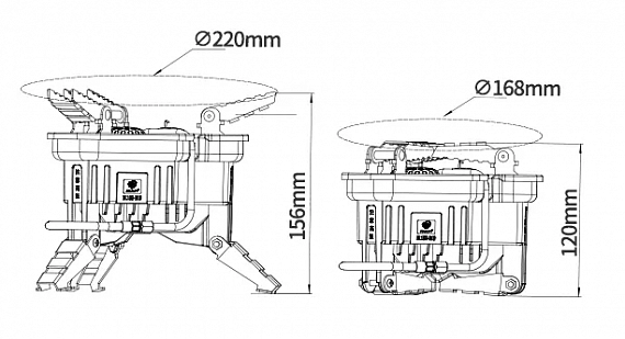 Горелка Bulin BL100-B19 - Фото 3 большая