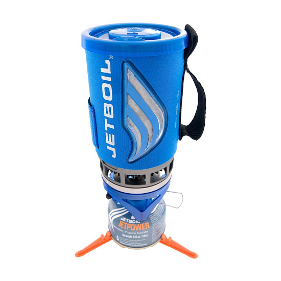 Комплект горелка с кастрюлей Jetboil Flash™ Sapphire Blue - Фото 1 большая