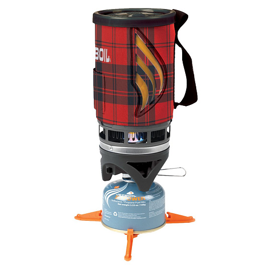 Комплект горелка с кастрюлей Jetboil Flash™ Buffalo Plaid - Фото 1 большая