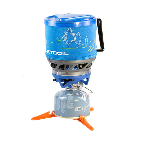 Комплект горелка с кастрюлей Jetboil Minimo Sapphire Blue - Фото 1 большая