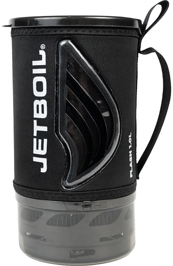 Комплект горелка с кастрюлей Jetboil Flash Black - Фото 3 большая