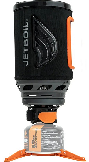Комплект горелка с кастрюлей Jetboil Flash Black - Фото 2 большая