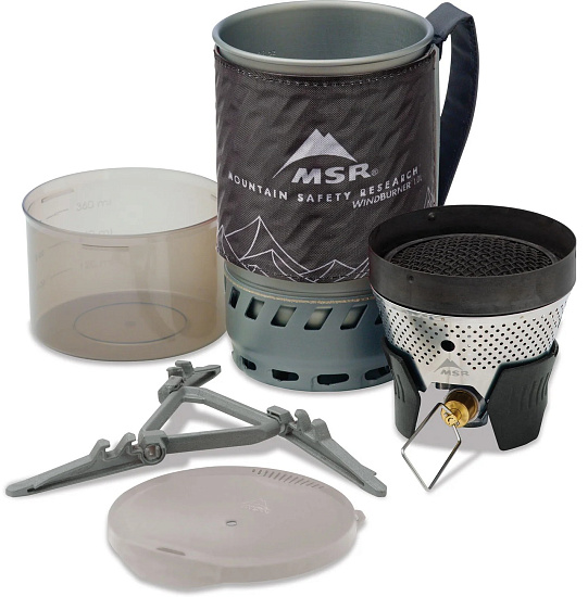 Газовая горелка MSR Windburner 1.0 Ltr Black - Фото 1 большая