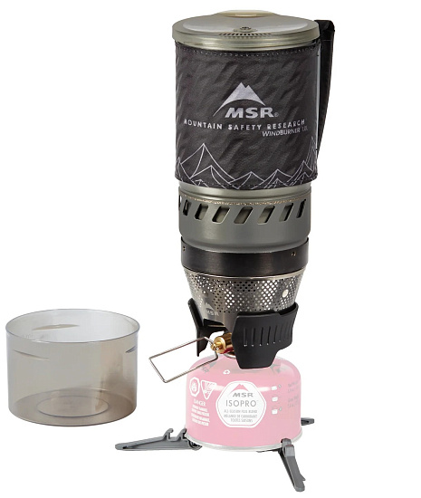 Газовая горелка MSR Windburner 1.0 Ltr Black - Фото 2 большая