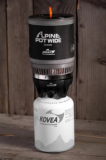 Газовая горелка Kovea Alpine Pot Wide - Фото 3 большая