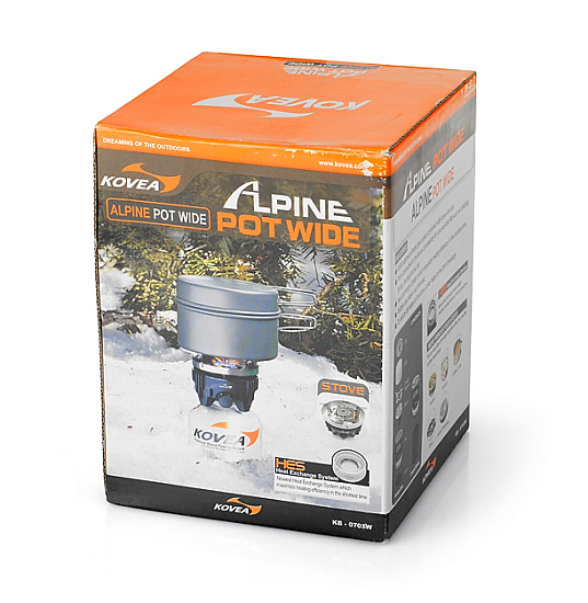 Газовая горелка Kovea Alpine Pot Wide - Фото 12 большая