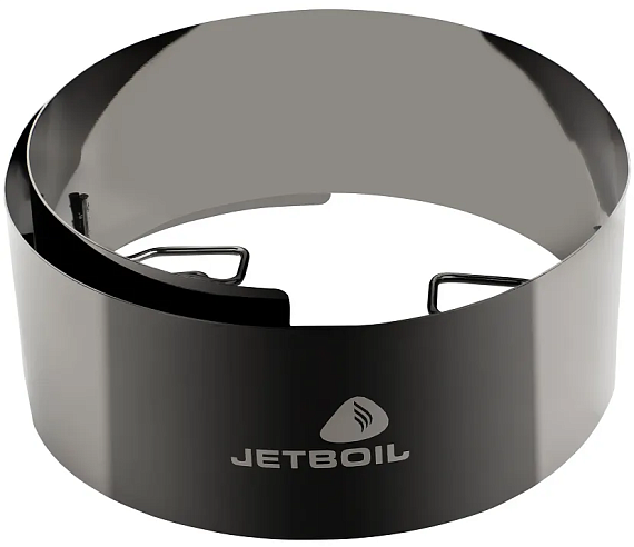 Комплект горелка с кастрюлей Jetboil Flash с ветрозащитой - Фото 4 большая