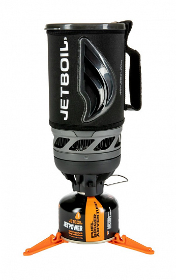Комплект горелка с кастрюлей Jetboil Flash Carbon - Фото 2 большая