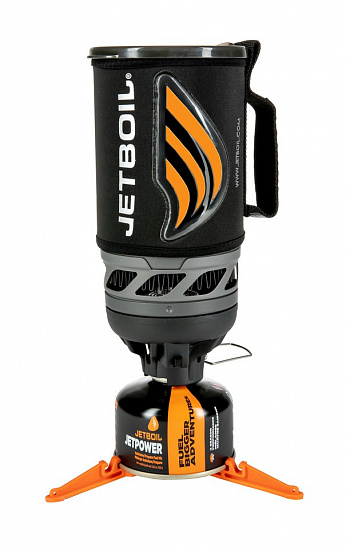 Комплект горелка с кастрюлей Jetboil Flash Carbon - Фото 3 большая
