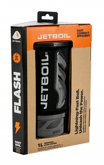 Комплект горелка с кастрюлей Jetboil Flash Carbon - Фото 7 большая