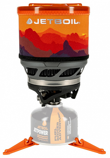 Комплект горелка с кастрюлей Jetboil MiniMo Sunset - Фото 1 большая