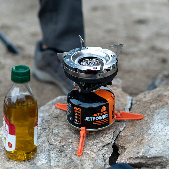 Комплект горелка с кастрюлей Jetboil MiniMo Sunset - Фото 9 большая