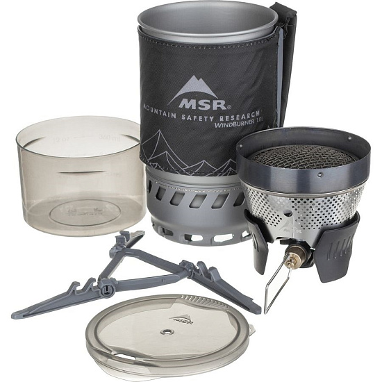 Газовая горелка MSR WindBurner 1.0 Black - Фото 1 большая