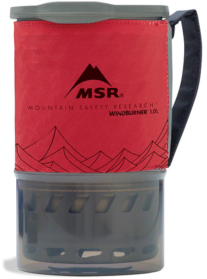Газовая горелка MSR Windburner 1.0 Ltr Red - Фото 4 большая