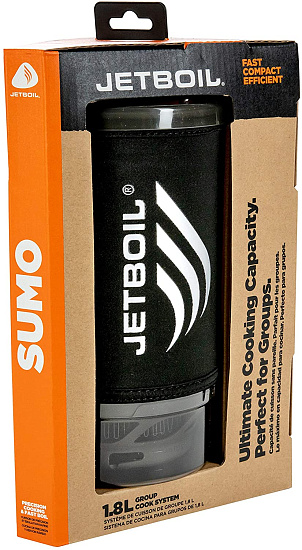 Комплект горелка с кастрюлей Jetboil Sumo Carbon - Фото 8 большая
