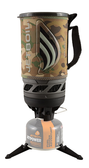 Комплект горелка с кастрюлей Jetboil Flash Camo - Фото 1 большая