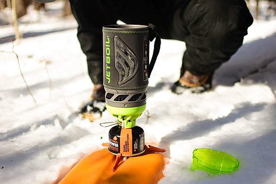 Комплект горелка с кастрюлей Jetboil Flash Java Ecto - Фото 9 большая