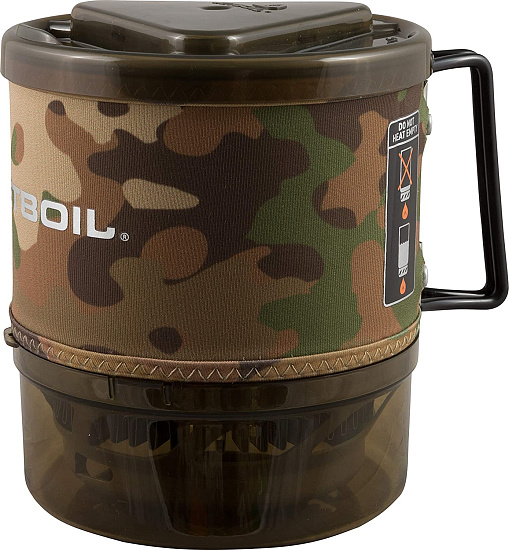 Комплект горелка с кастрюлей Jetboil MiniMo Camo - Фото 2 большая
