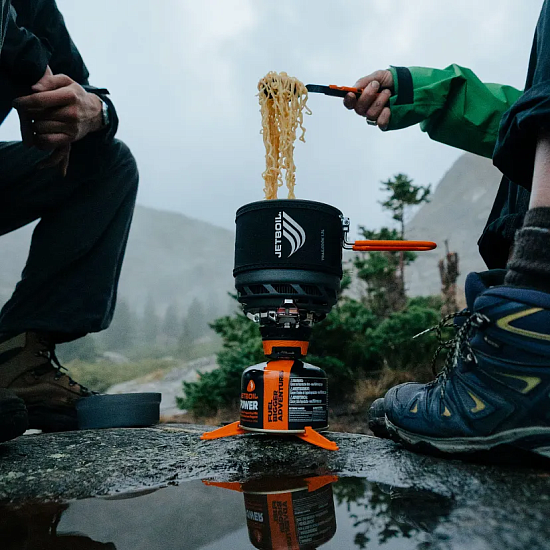 Комплект горелка с кастрюлей Jetboil TrailCook Carbon - Фото 5 большая