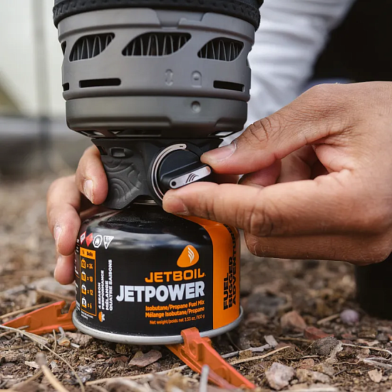 Комплект горелка с кастрюлей Jetboil Zip Carbon - Фото 7 большая