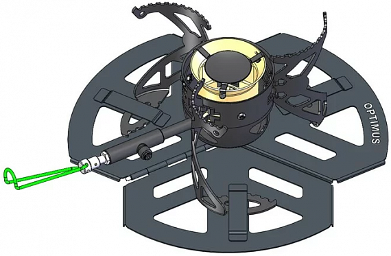 Подставка под горелку Optimus Stove Stand (for soft ground) - Фото 3 большая