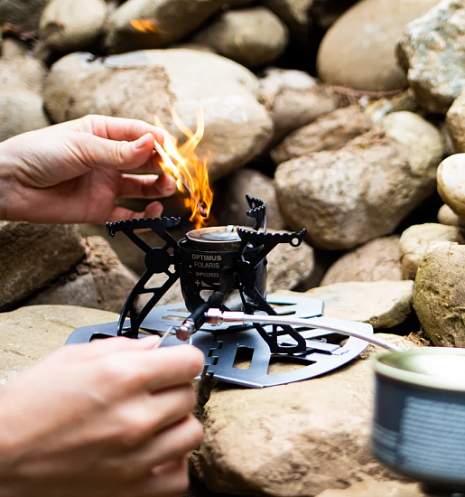Подставка под горелку Optimus Stove Stand (for soft ground) - Фото 4 большая