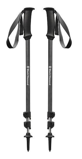 Треккинговые палки Black Diamond Trail Explorer 3 Anthracite - Фото 1 большая