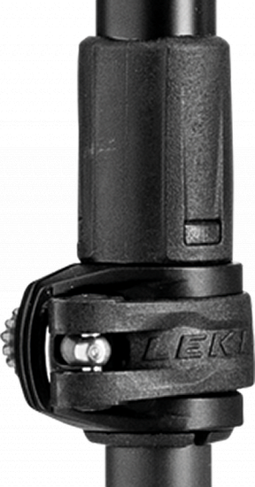 Палки треккинговые Leki Black Series Carbon Black/Black Gray/Dark Anthracite - Фото 3 большая