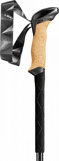 Палки треккинговые Leki Black Series Carbon Black/Black Gray/Dark Anthracite - Фото 4 большая