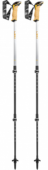 Палки треккинговые Leki Cressida Mango/White/Silver - Фото 1 большая