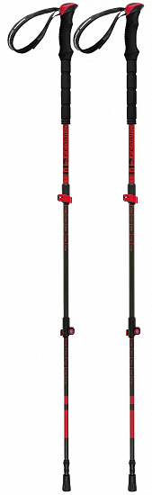 Палки треккинговые Ferrino Nuptse Rosso - Фото 1 большая