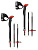 Палки треккинговые Leki Tour Stick Vario Carbon - Фото 1 малая