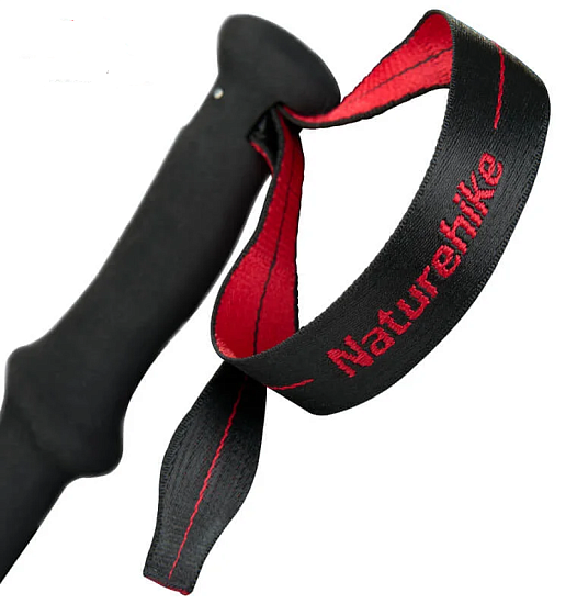 Треккинговая палка Naturehike St06 First Snow Moonlight Silver - Фото 4 большая