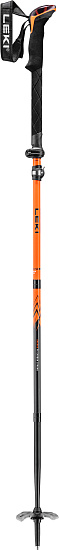 Палки треккинговые Leki Sherpa FX Carbon Strong Orange/Black - Фото 2 большая