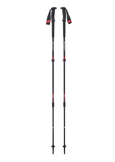 Треккинговые палки Black Diamond Trail Pro Fire Red - Фото 2 большая