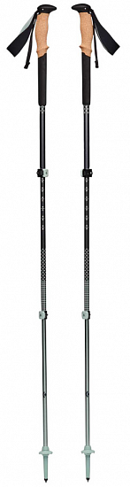 Треккинговые палки Black Diamond Pursuit Charcoal/Foam Green - Фото 1 большая