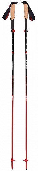 Палки треккинговые Black Diamond Pursuit Flz Black/Octane - Фото 1 большая