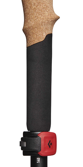 Палки треккинговые Black Diamond Pursuit Flz Black/Octane - Фото 6 большая