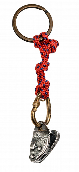 Брелок Sampaoli Creazioni Carabiner+Grigri - Фото 1 большая