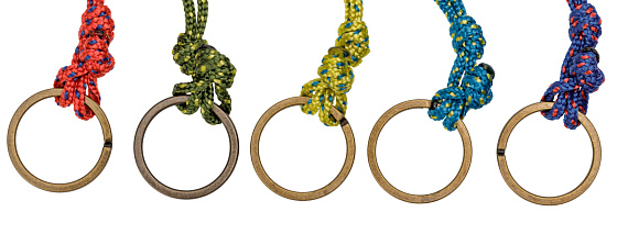 Брелок Sampaoli Creazioni Carabiner+Grigri - Фото 2 большая