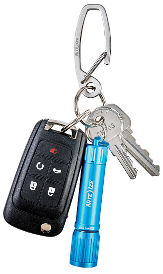 Брелок для ключей Nite Ize Deep Pocket Key Carabiner Стальной - Фото 6 большая