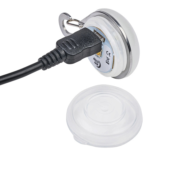Брелок Nite Ize SpotLit Rechargeable Carabiner Light Белый - Фото 4 большая