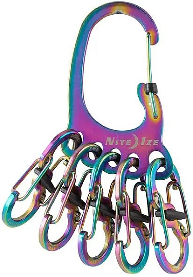 Брелок Nite Ize BigFoot Locker KeyRack Spectrum - Фото 2 большая