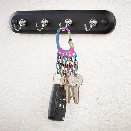 Брелок Nite Ize BigFoot Locker KeyRack Spectrum - Фото 4 большая