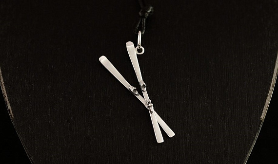 Подвеска Exje "Горные лыжи скрещенные" - Фото 1 большая